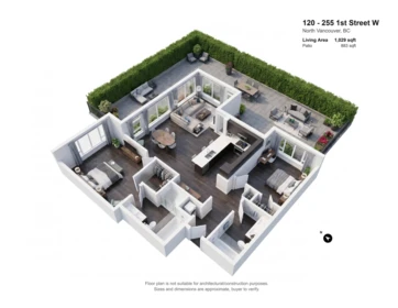 Garden / Landscaping Photo of 120 255 W 1st Street, North Vancouver, BC