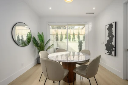 Breakfast Nook Photo of 102 1125 Cartier Avenue, Coquitlam, BC