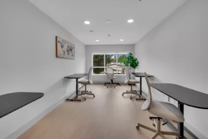 Basement Recreation Room Photo of 206 13458 95 Avenue, Surrey, BC
