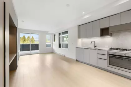 Kitchen Island Photo of 213 2015 St. Johns Street, Port Moody, BC