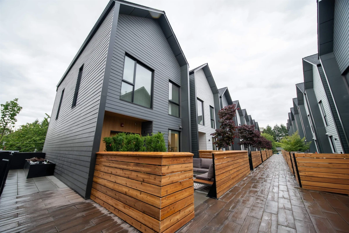 Exterior Rear Photo of 13 8968 Cook Crescent, Richmond, BC