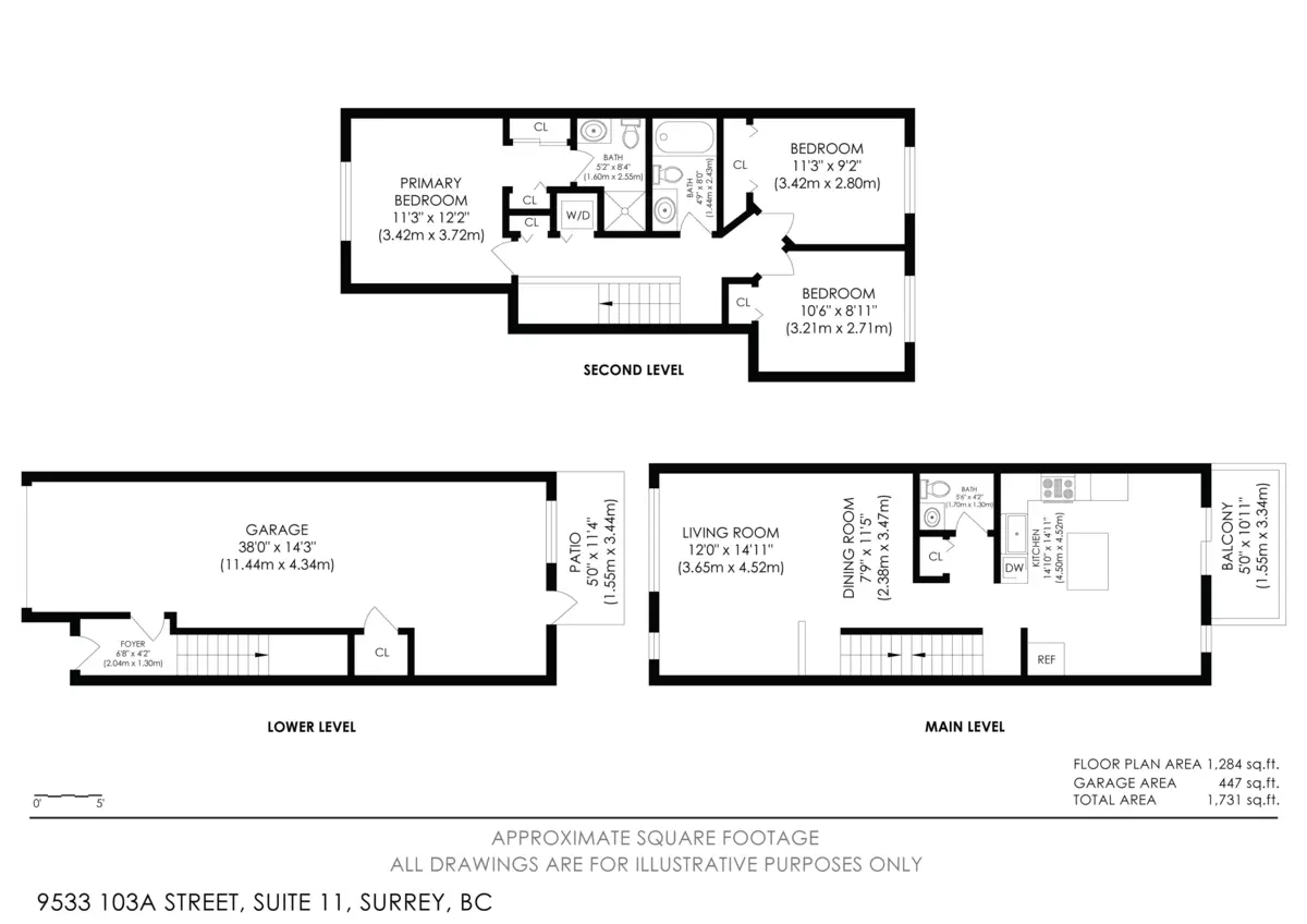 Dining Area Photo of 11 9533 130a Street, Surrey, BC