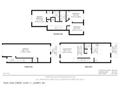 11 9533 130a Street, Surrey, BC, Surrey — Townhouse for sale