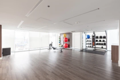 Basement Recreation Room Photo of 2209 2351 Beta Avenue, Burnaby, BC