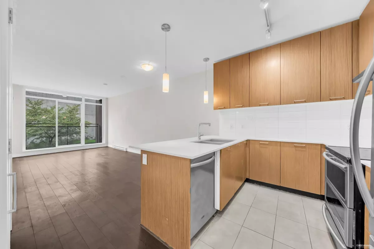 Living Room Photo of 208 2321 Scotia Street, Vancouver, BC