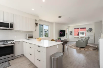 Kitchen Island Photo of 82 488 Furness Street, New Westminster, BC
