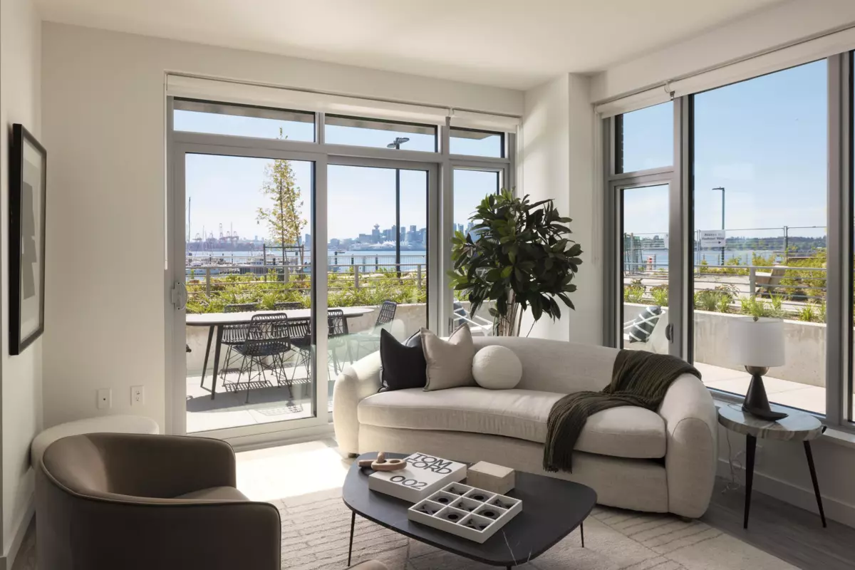 Family Room Photo of TH112 755 Harbourside Drive, North Vancouver, BC