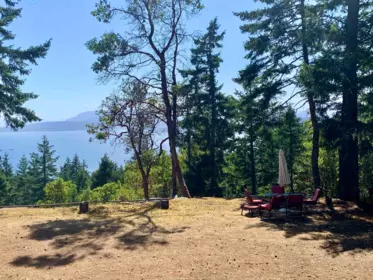 Backyard Photo of 332 Deacon Hill Road, Mayne Island, BC