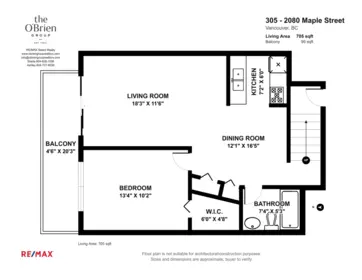 Outdoor Patio Photo of 305 2080 Maple Street, Vancouver, BC