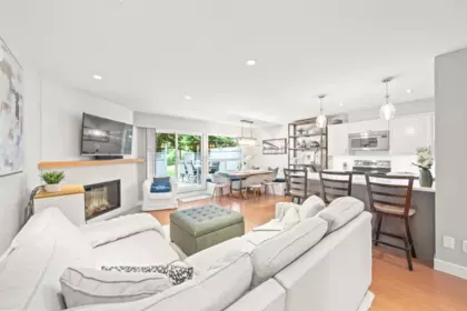 Kitchen Island Photo of 2 9151 Forest Grove Drive, Burnaby, BC