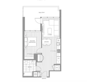 Basement Recreation Room Photo of 912 6855 Pearson Way, Richmond, BC