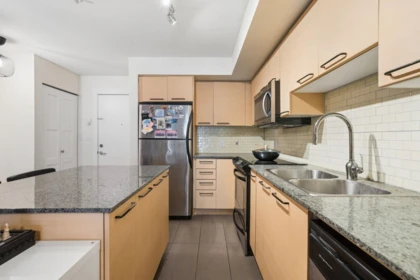 Kitchen Island Photo of 111 10822 City Parkway, Surrey, BC