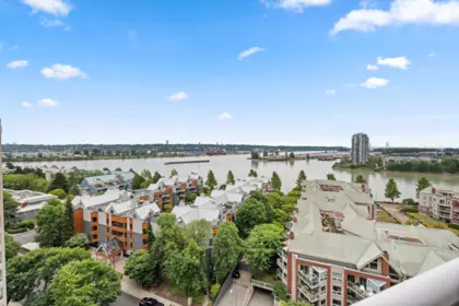 Outdoor Deck Photo of 1505 1235 Quayside Drive, New Westminster, BC