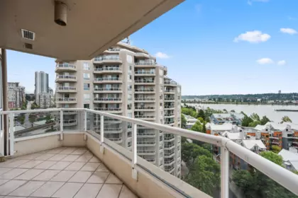 Outdoor Patio Photo of 1505 1235 Quayside Drive, New Westminster, BC