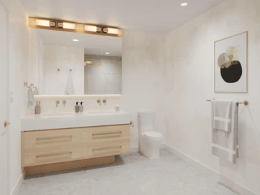 Powder Room Photo of 235 602 E 2nd Street, North Vancouver, BC