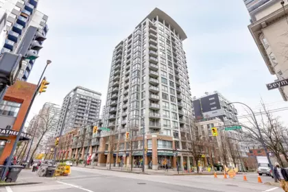 1708 1082 Seymour Street, Vancouver, BC, Vancouver — Apartment/Condo for sale