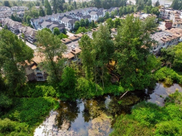 Aerial View of 315 2551 Parkview Lane, Port Coquitlam, BC