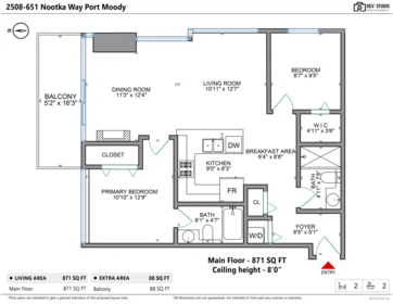Mudroom Photo of 2508 651 Nootka Way, Port Moody, BC