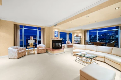 Living Room Photo of PH3 1790 Bayshore Drive, Vancouver, BC