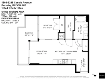 Kitchen Island Photo of 1808 6288 Cassie Avenue, Burnaby, BC