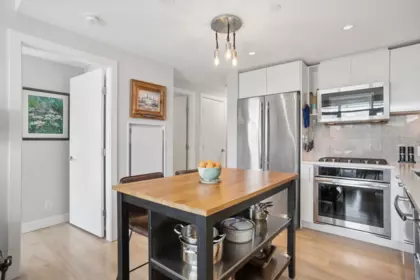 Breakfast Nook Photo of 607 8538 River District Crossing, Vancouver, BC