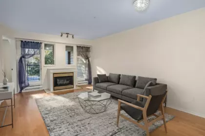 Living Room Photo of 212 1200 Eastwood Street, Coquitlam, BC