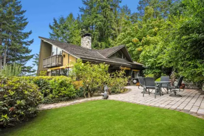 Exterior Rear Photo of 6035 Eagleridge Drive, West Vancouver, BC