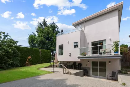 Aerial View of 1620 Fell Avenue, Burnaby, BC