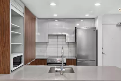 Dining Area Photo of 410 1088 Richards Street, Vancouver, BC