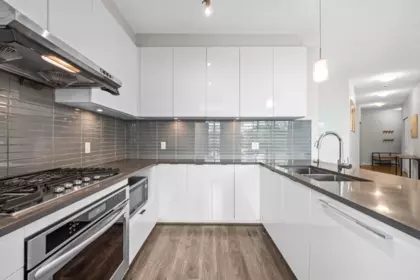 Kitchen Island Photo of 215 9311 Alexandra Road, Richmond, BC