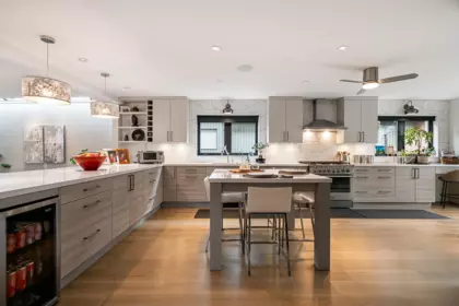 Kitchen Island Photo of 5570 Hampstead Place, Burnaby, BC