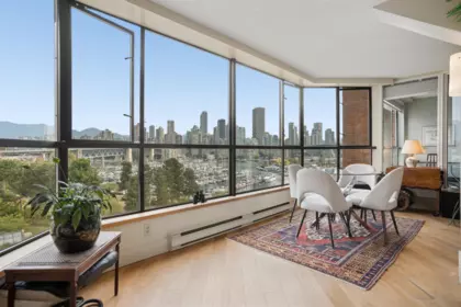 Family Room Photo of 602 1490 Pennyfarthing Drive, Vancouver, BC