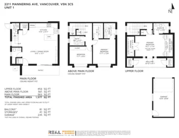 Basement Recreation Room Photo of 1 2211 Mannering Avenue, Vancouver, BC
