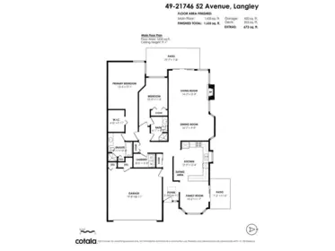 Family Room Photo of 49 21746 52 Avenue, Langley, BC