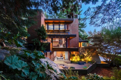 Exterior Rear Photo of 4651 Marine Drive, West Vancouver, BC