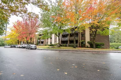 Exterior Rear Photo of 212 3921 Carrigan Court, Burnaby, BC