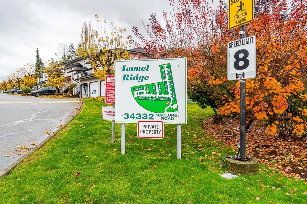 Backyard Photo of 29 34332 Maclure Road, Abbotsford, BC