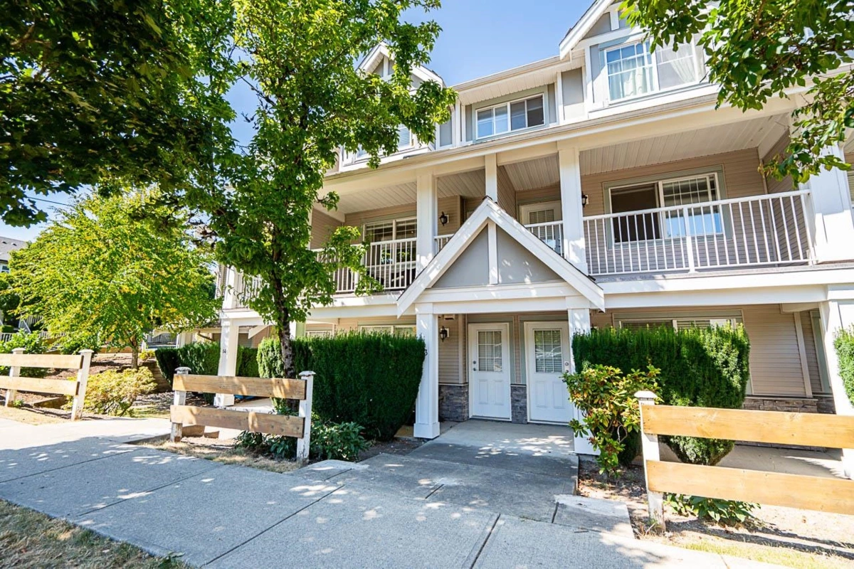 Exterior Rear Photo of 13 6555 192a Street, Surrey, BC