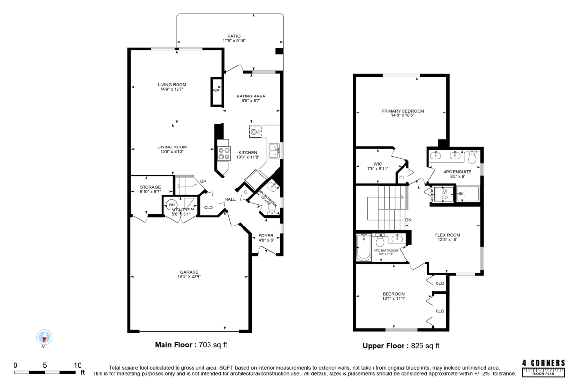 Dining Area Photo of 68 15055 20 Avenue, Surrey, BC