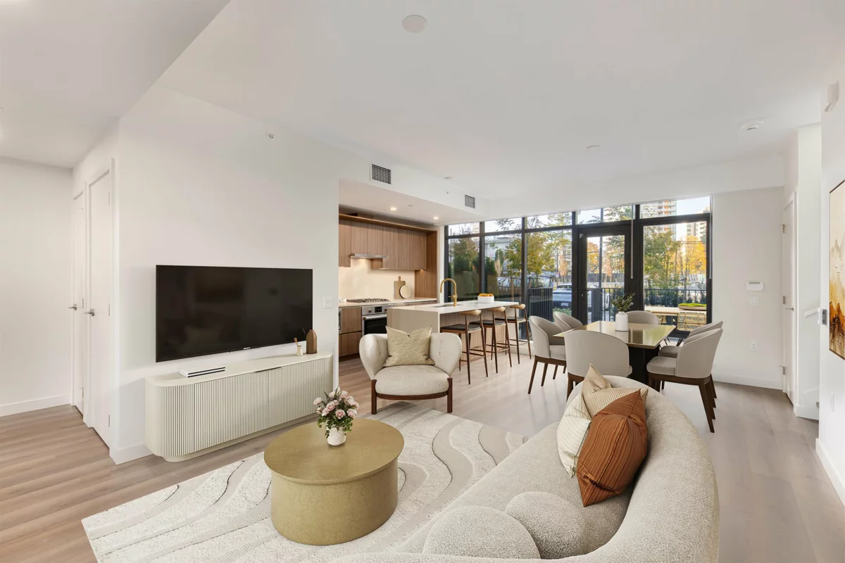 Dining Area Photo of 106 5987 Wilson Avenue, Burnaby, BC