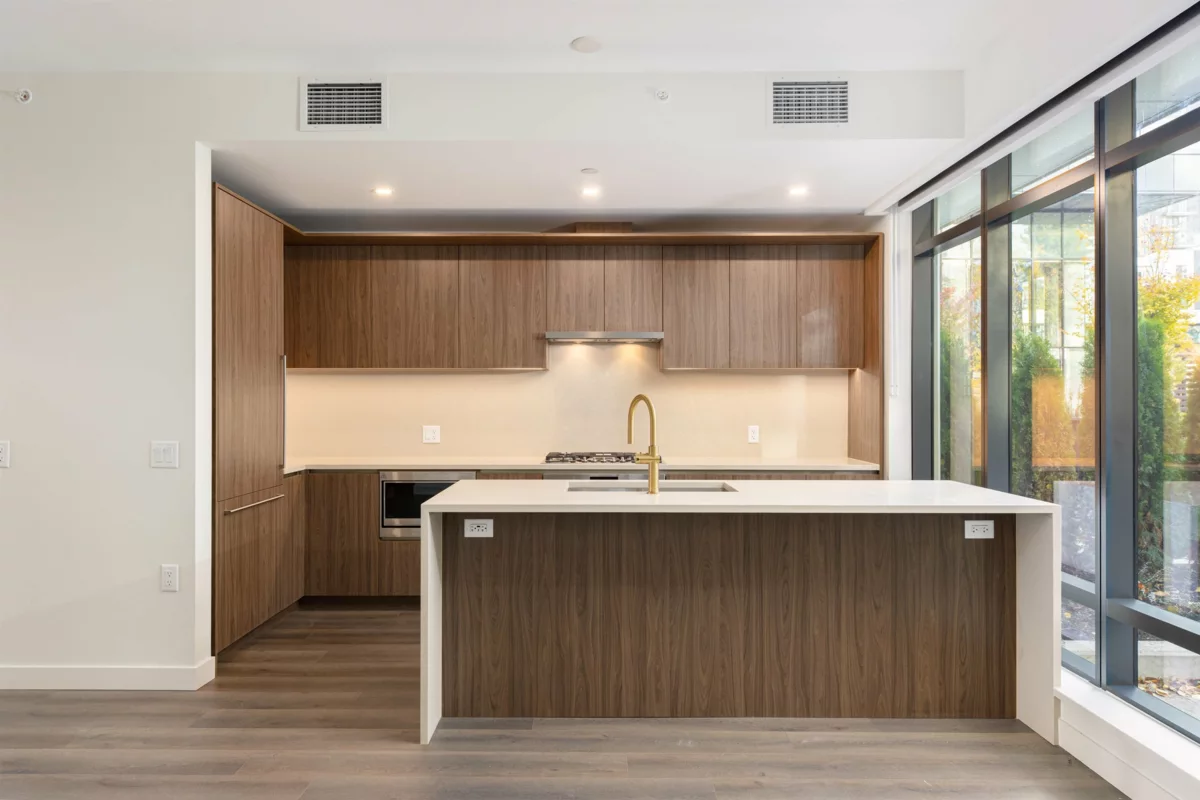 Kitchen Island Photo of 106 5987 Wilson Avenue, Burnaby, BC