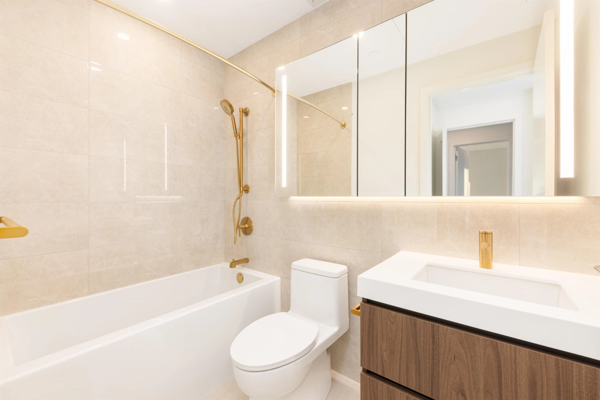 Primary Bathroom Photo of 106 5987 Wilson Avenue, Burnaby, BC