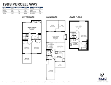 1998 Purcell Way, North Vancouver, BC, North Vancouver — Townhouse for sale
