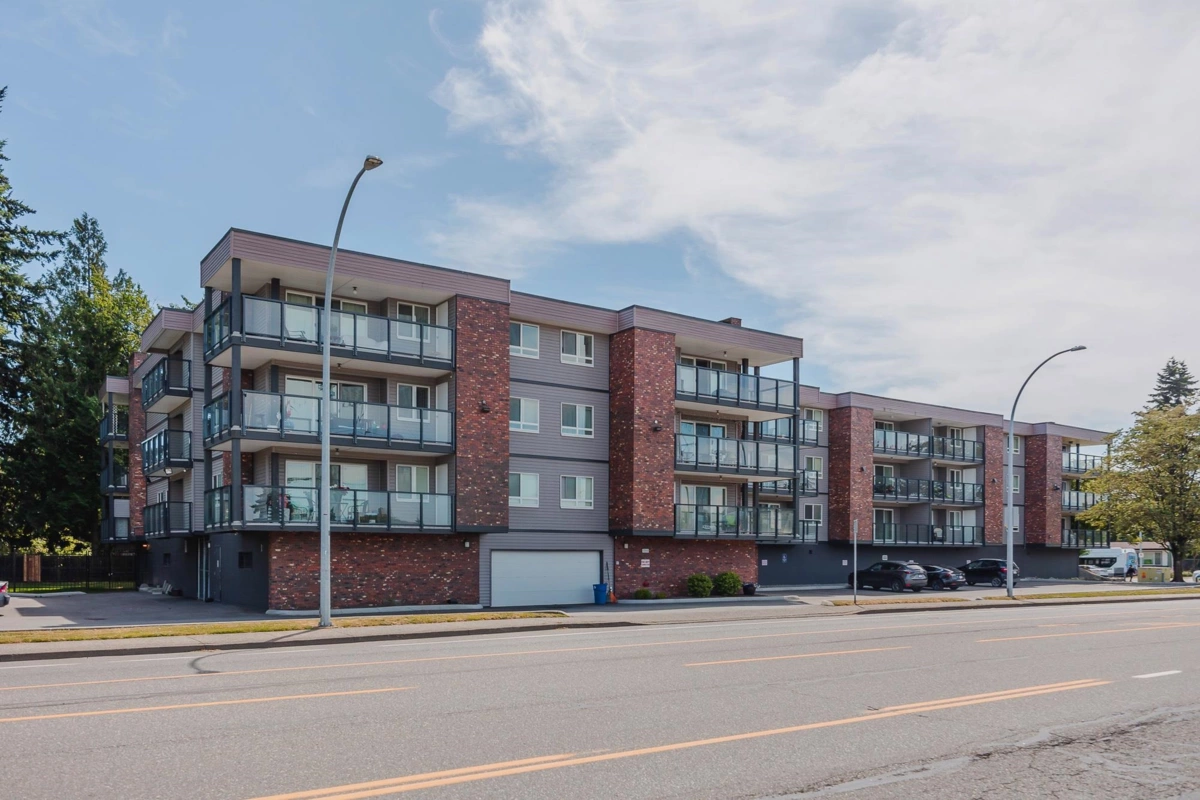 Exterior Rear Photo of 203 32040 Peardonville Road, Abbotsford, BC