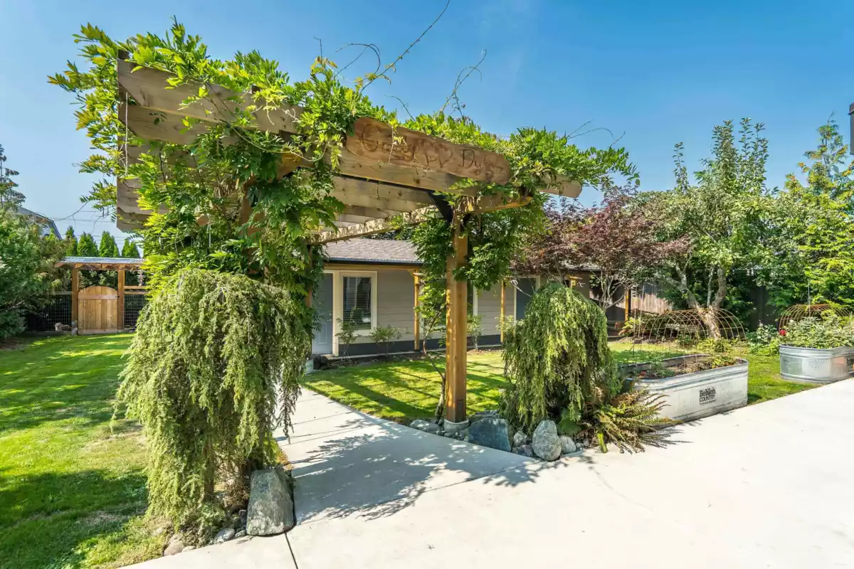 Aerial View of 4553 66 Street, Ladner, BC