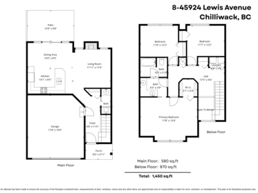 8 45932 Lewis Avenue, Chilliwack, BC, Chilliwack — Townhouse for sale