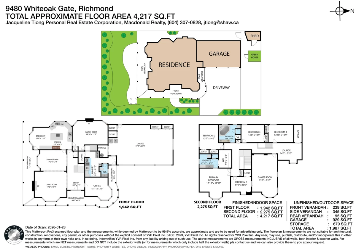Exterior Rear Photo of 9480 Whiteoak Gate, Richmond, BC
