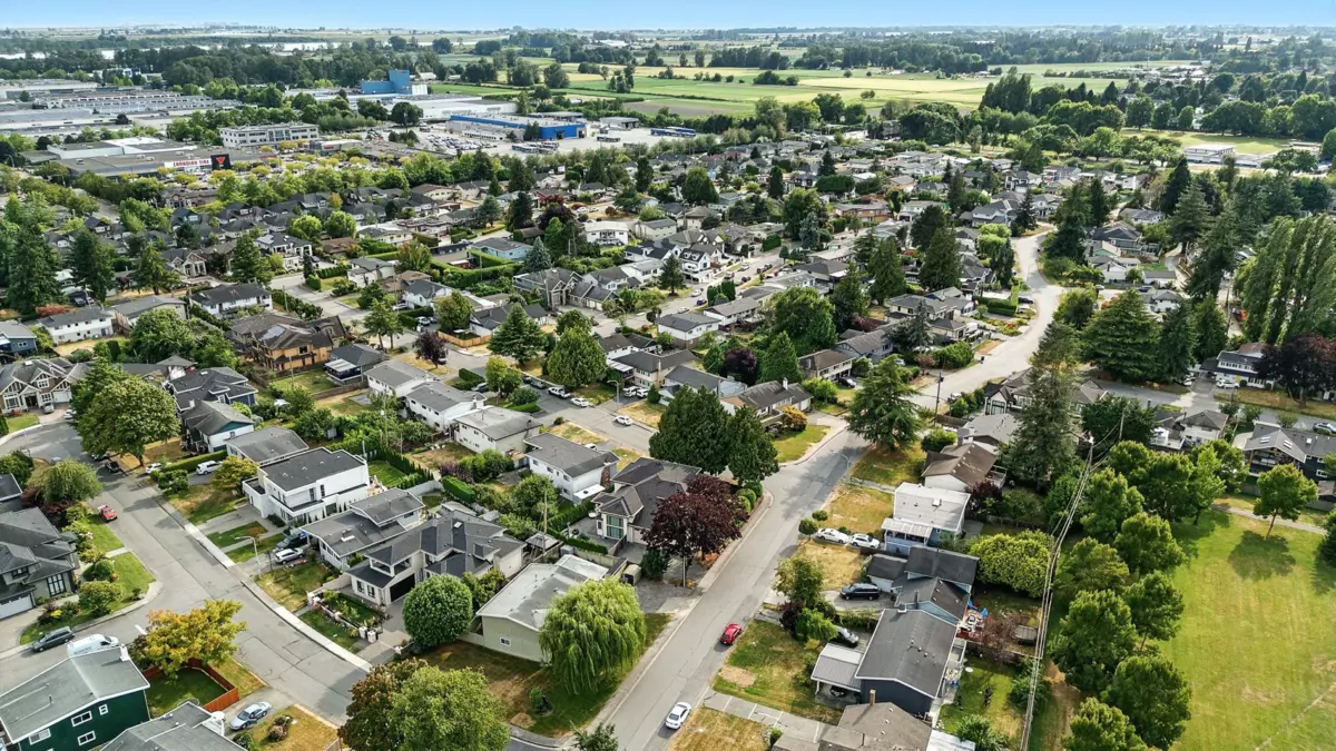 Aerial View of 11440 Sealord Road, Richmond, BC
