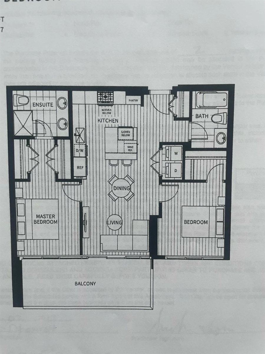 Aerial View of 707 1526 Finlay Street, White Rock, BC