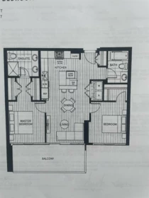 Aerial View of 707 1526 Finlay Street, White Rock, BC